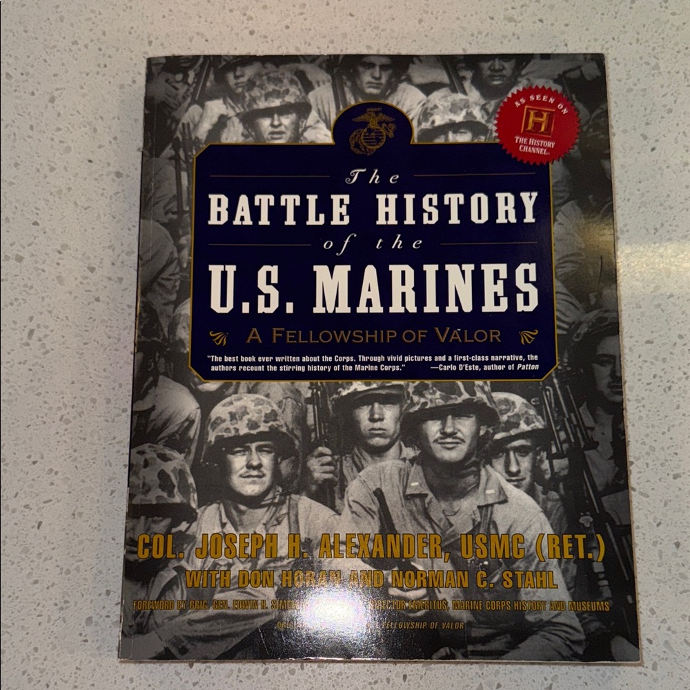 The Battle History of the U.S. Marines Book